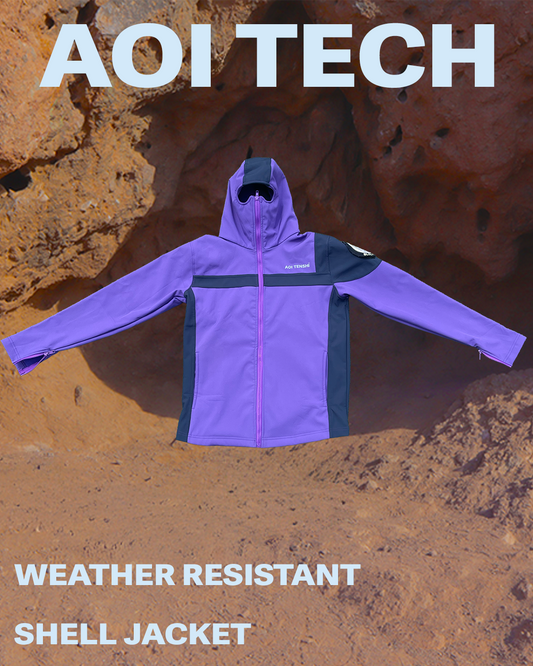 AOI TECH Weather Resistant Shell Jacket (Purple)